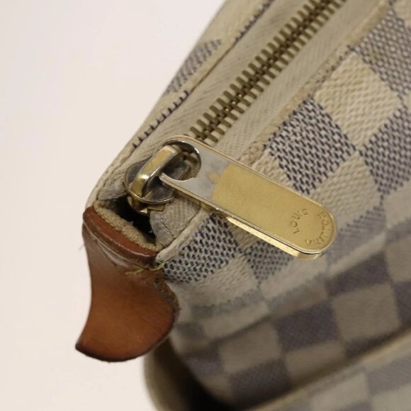LOUIS VUITTON Damier Azur Totally MM Tote Bag N51262 LV Auth 126221 - Picture 9 of 16